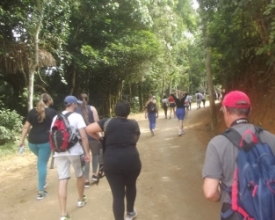 Domingo de Páscoa com caminhada em Amparo