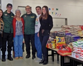 Friburgo e Teresópolis arrecadam mais de uma tonelada de alimentos
