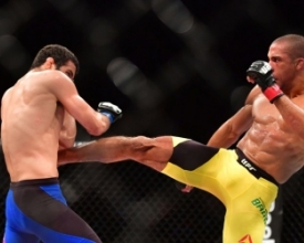 Barboza tira joelhada da cartola e vence Beneil Dariush