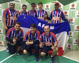 Terceiro lugar no Brasileiro de Futmesa é celebrado pela AFFM/Friburguense