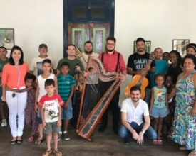 Música clássica no Ponto de Cultura de Riograndina