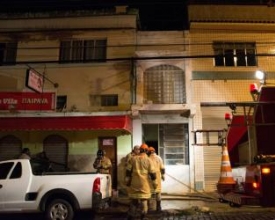 Susto na Vila Nova com incêndio em imóvel 