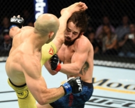 Marlon Moraes só precisou de 33 segundos para nocautear americano no UFC Utica