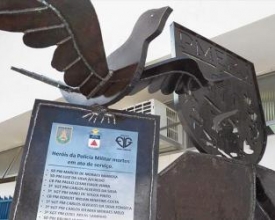 Policiais mortos em serviço são homenageados com escultura