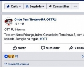 Morte no Terra Nova leva Friburgo ao "Onde Tem Tiroteio"