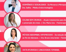 Especialistas dão palestras gratuitas sobre a saúde da mulher