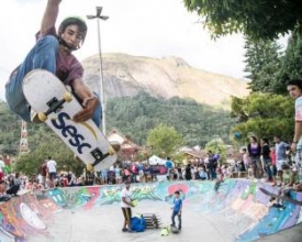 Festival Sesc de Inverno revitaliza pista de skate do Cônego