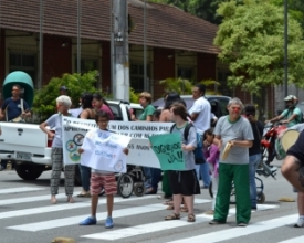 Em crise, Afape faz protesto na Via Expressa