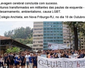 Projeto Aula na Rua, do Colégio Anchieta, é alvo de críticas nas redes sociais