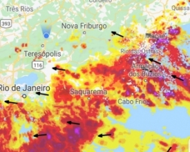 Cemaden prevê chuva volumosa em todo o estado