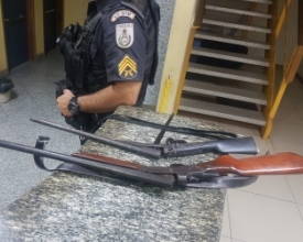 Tráfico, uso de drogas e apreensão de armas na região