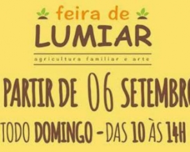 Feira de Lumiar apresenta agricultura e artesanato de produtores locais