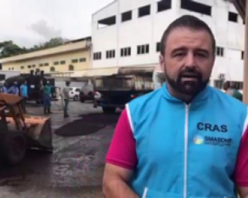 Nova gestão inicia melhorias no Raul Sertã pelos acessos