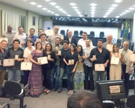 Site de A VOZ DA SERRA ganha troféu da imprensa local