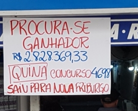 Ganhador de R$ 2,8 milhões na Quina fez jogo na Monte Líbano