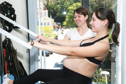 Pilates na gestação garante  benefícios para mãe e bebê