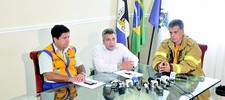 Prefeito destaca que  todas ações preventivas funcionaram nas chuvas