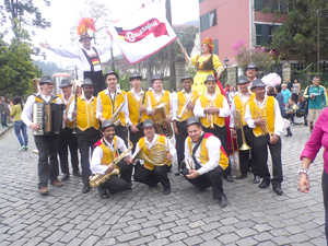 Euterpe faz sucesso na Festa do  Colono Alemão, em Petrópolis