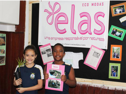 Confecção Elas participa de feira de ciências no CNSG