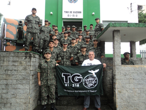 Um exemplo de incentivo aos jovens soldados do Tiro de Guerra