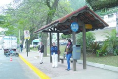 Novo ponto em frente à Universidade Candido Mendes