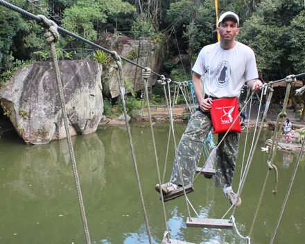 Parque Ecológico Cão Sentado recebe ecobag que ajudará na preservação da natureza local