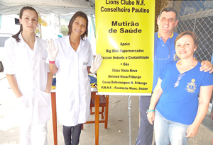 Lions Clube Conselheiro Paulino  realizou com sucesso ação social