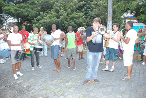 A banda que vai animar o carnaval de rua