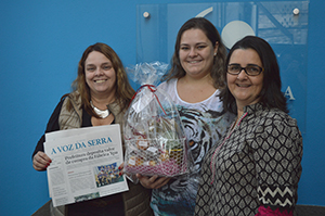 Cesta especial para o Dia das Mães saiu para leitora do bairro Bela Vista