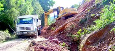 Obras no Stucky retiram mil caminhões de terra de barreira