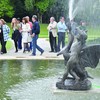 Reinauguração de escultura marca encontro sobre jardins históricos no Nova Friburgo Country Clube