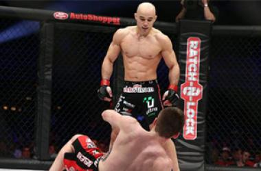 Marlon Moraes defende o cinturão do WSOF contra Josh Hill