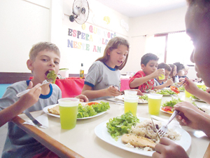 Semana da Saúde na Escola mostra que  boa alimentação se aprende em sala de aula 