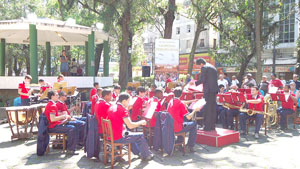 Banda-Escola Campesina Friburguense realiza concerto neste domingo na praça