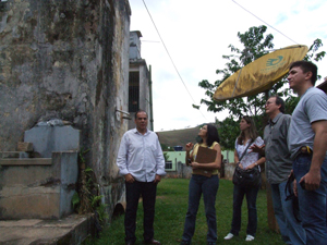 Colégio em Visconde de Imbé recebe visita de engenheiros e arquitetos