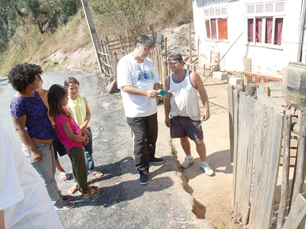 Construção civil com sustentabilidade é tema de atividade ambiental do projeto Florestar & Cia