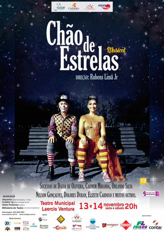 "Chão de Estrelas” é atração do fim de semana no Teatro Municipal