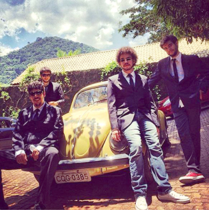 Bandas O Vazio e Combo S/A no Aldeia Rock Festival
