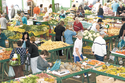 Cores e sabores das feiras