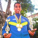 Atleta friburguense é ouro no Troféu Brasil e bronze no mundial militar da Bulgária