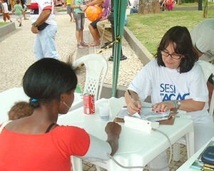 Cerca de 5 mil pessoas participam do Sesi em Ação em Trajano de Morais