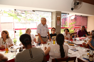 Almoço marca confraternização  da equipe de A VOZ DA SERRA