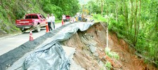 RJ-116 para o  Rio está em meia pista e para Bom Jardim ainda interditada