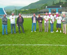 Alegria e emoção no encontro de ex-jogadores de Nova Friburgo