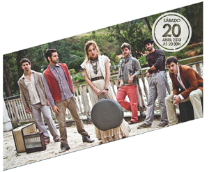 Show com a Banda La Vereda agita a Usina Cultural Energisa neste sábado
