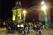 Banda Euterpe e padre Leão planejam festejos de 130 anos  da Capela de Santo Antônio