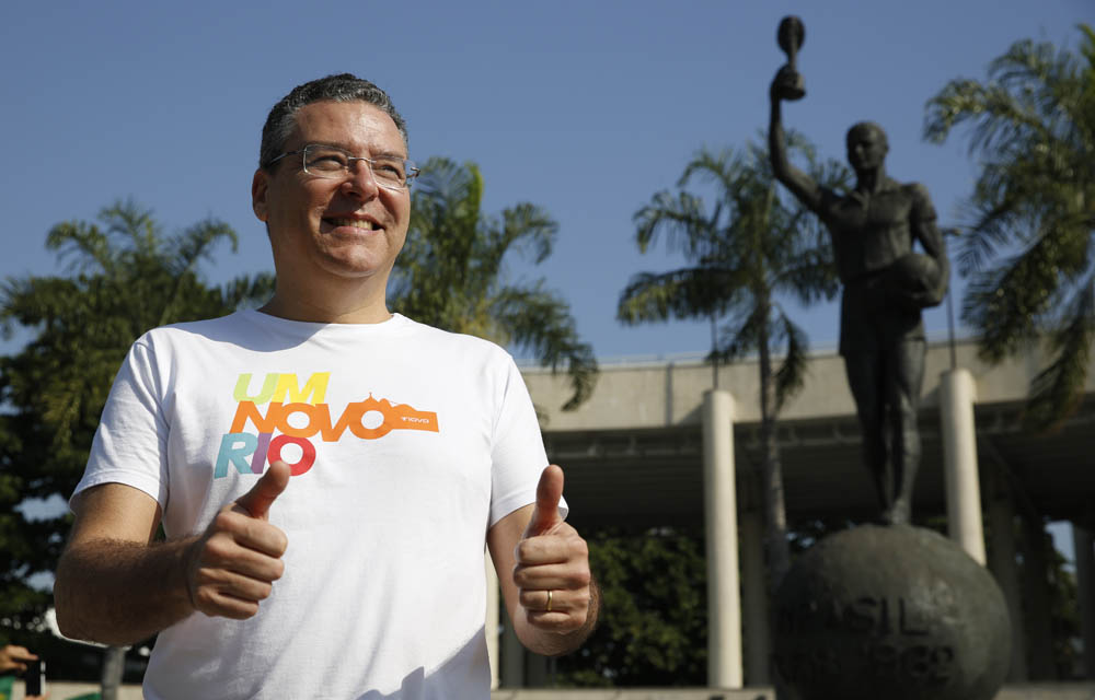 Marcelo Trindade caminha no Maracanã (Foto: Marcos André Pinto)