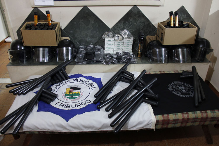 Novos equipamentos adquiridos pela Guarda Municipal de Nova Friburgo (Divulgação)