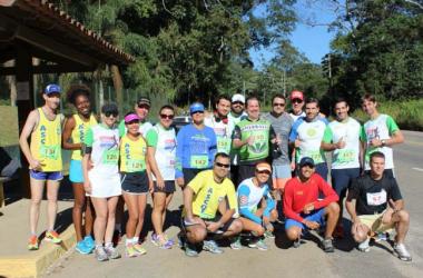 Reunidos desde as primeiras horas da manhã, corredores mostraram disposição e animação (Tatiana Montechiari/Divulgação)