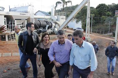 O equipamento está sendo instalado anexo ao terreno da antiga usina de asfalto, na Chácara do Paraíso (Foto: Leonardo Vellozo)